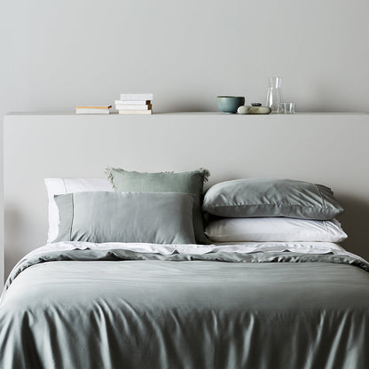 Soft Bamboo Breathable Pillowcase Set For Cooling Comfort