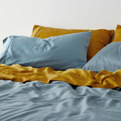 Soft Bamboo Breathable Pillowcase Set For Cooling Comfort
