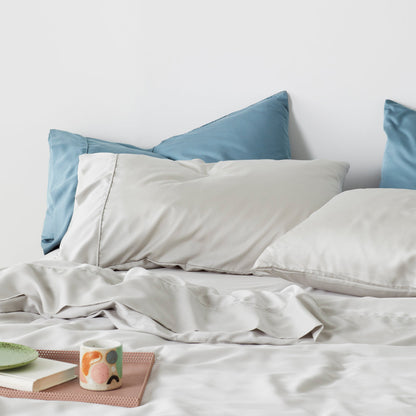 Soft Bamboo Breathable Pillowcase Set For Cooling Comfort