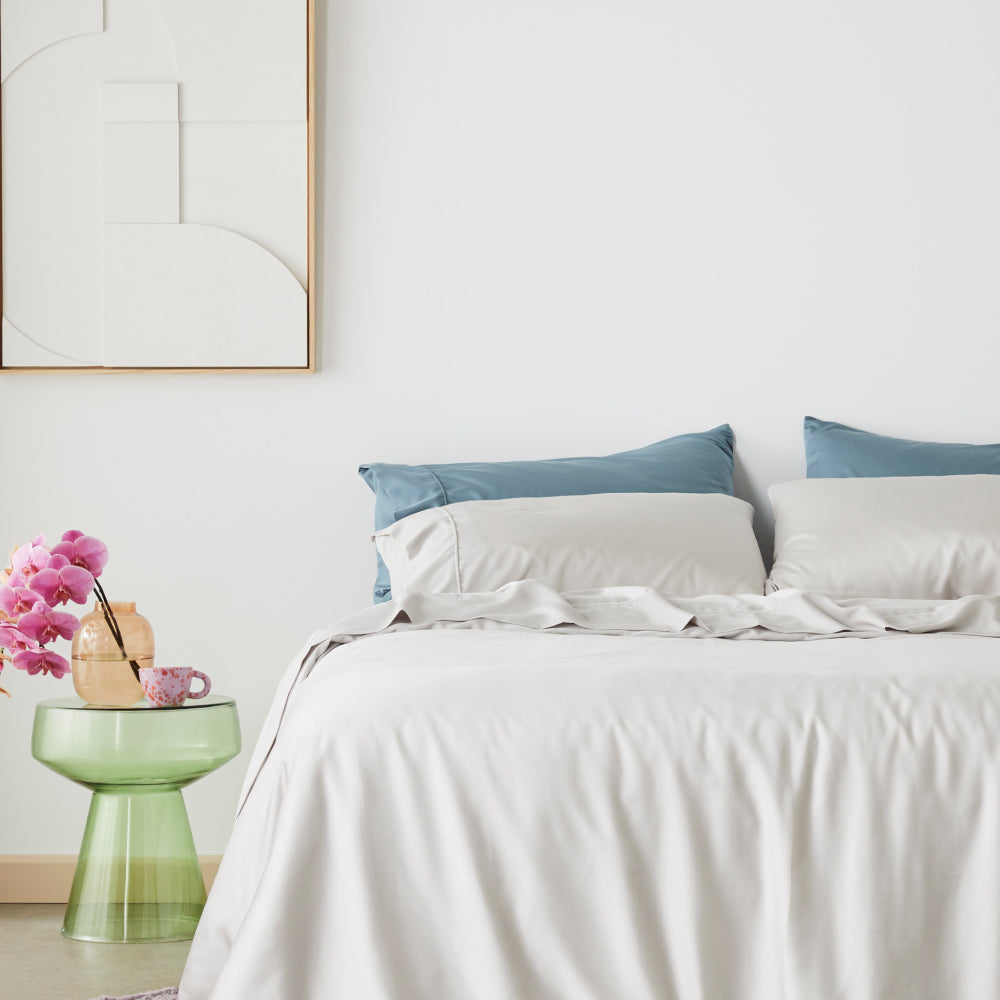 Soft Bamboo Breathable Pillowcase Set For Cooling Comfort