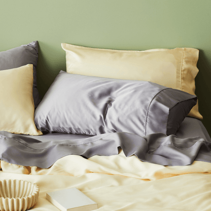 Soft Bamboo Breathable Pillowcase Set For Cooling Comfort