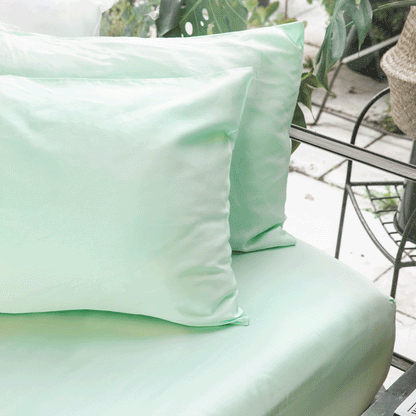 Soft Bamboo Breathable Pillowcase Set For Cooling Comfort