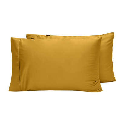 Soft Bamboo Breathable Pillowcase Set For Cooling Comfort