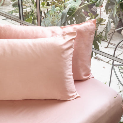 Soft Bamboo Breathable Pillowcase Set For Cooling Comfort