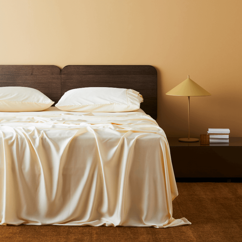 Soft Bamboo Breathable Pillowcase Set For Cooling Comfort