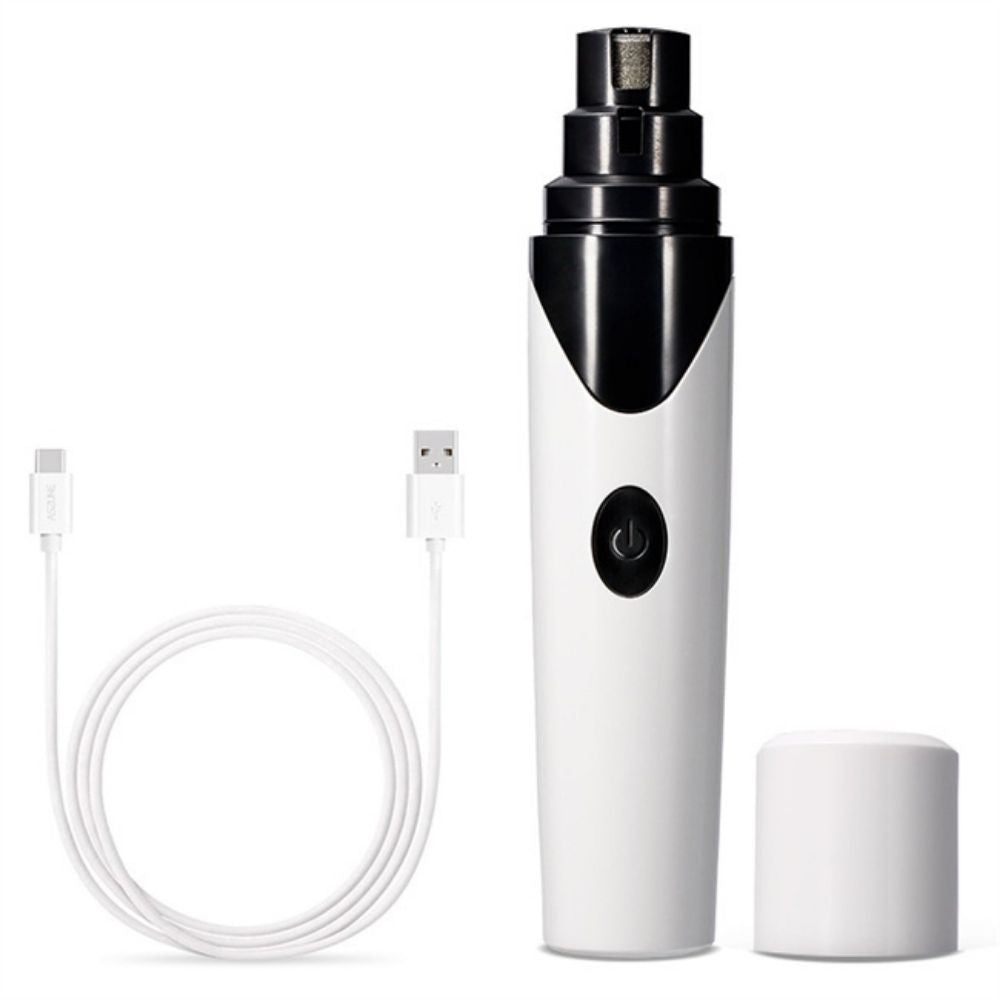 Silent Dog Nail Grinder with Adjustable Speed and Diamond Bit for Safe Claw Trimming 2