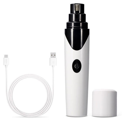 Silent Dog Nail Grinder with Adjustable Speed and Diamond Bit for Safe Claw Trimming 2