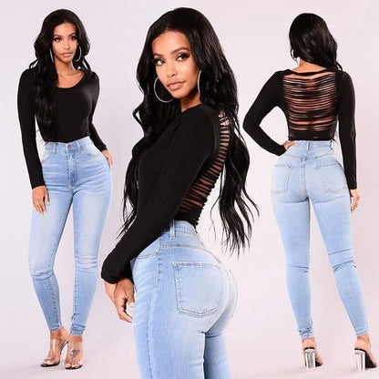 SilhouetteFit | Stylish High Waist Slim Fit Women's Jeggings 1