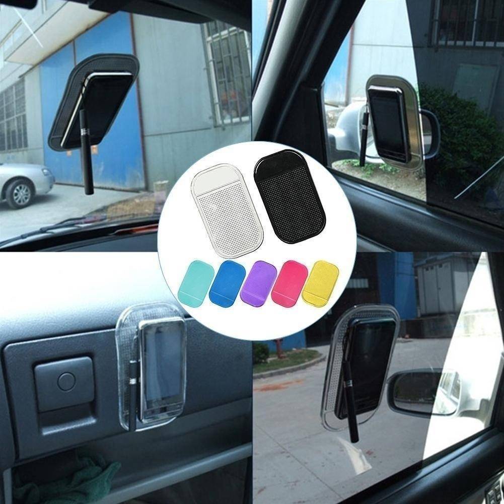 SilicaGrip | Versatile Non-Slip Dashboard Phone Holder Mat 5