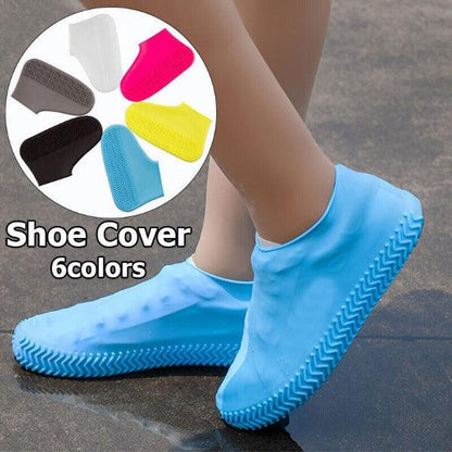 Silicone Shoe Cover - Resistant Silicone Overshoes Rain Waterproof Shoe Covers Boot Cover Protector 6