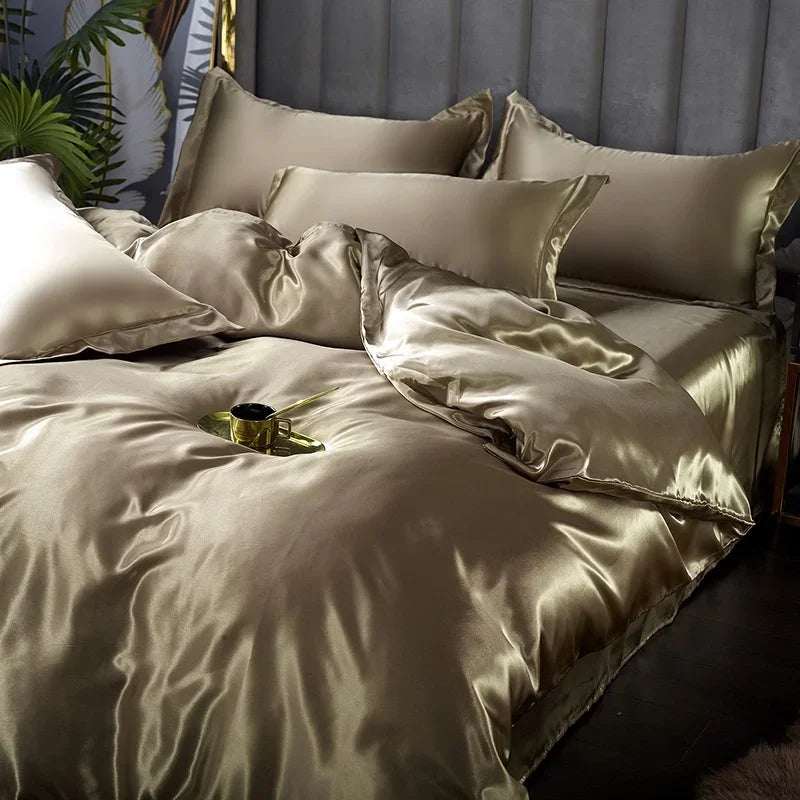 Soft Silk Bedding Set