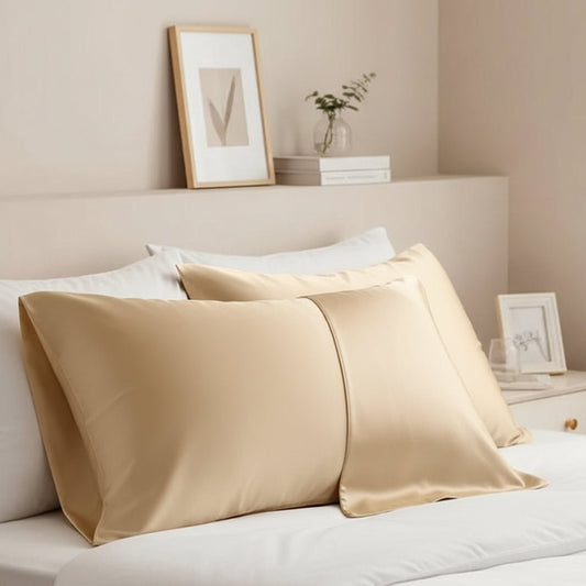 Premium Gentle Mulberry Silk Pillow Cover - Lusomart