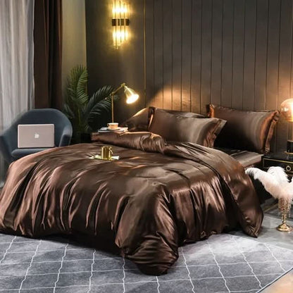 Luxurious Soft Pure Silk Bedding Cover - Lusomart