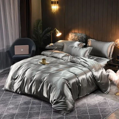 SilkSerenity | Elegant Premium Natural Silk Duvet Cover 5