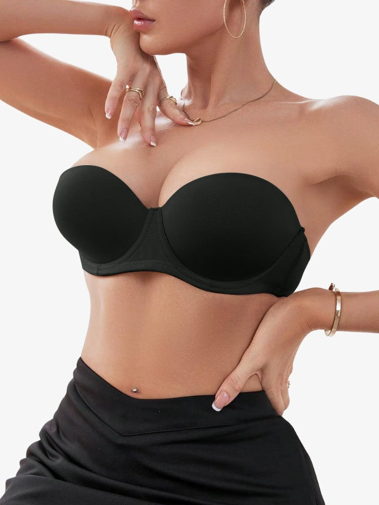 SilkenLift | Elegant Comfortable Strapless Push-up Bra 1