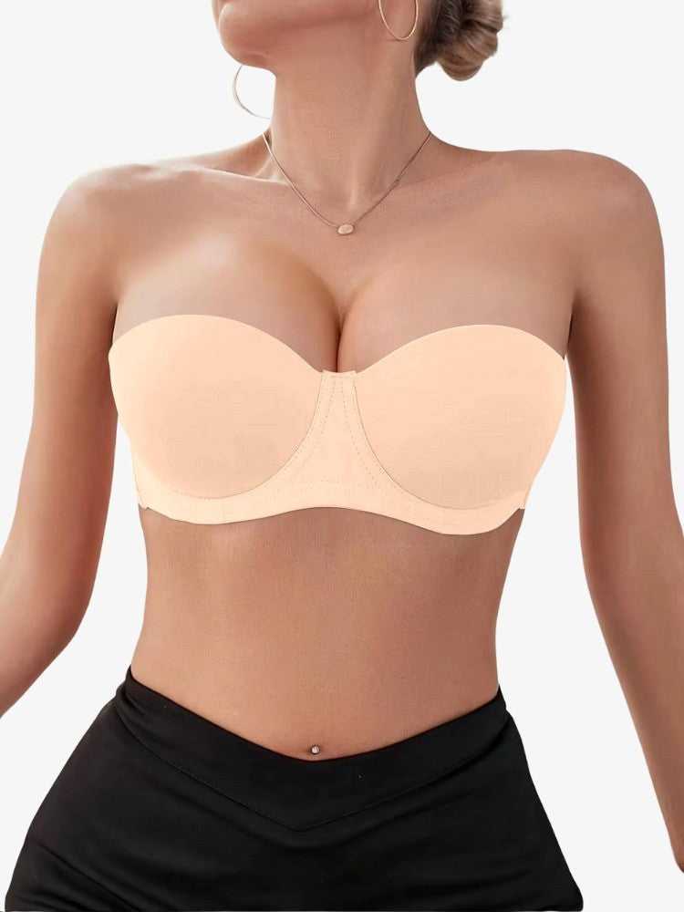 SilkenLift | Elegant Comfortable Strapless Push-up Bra 6