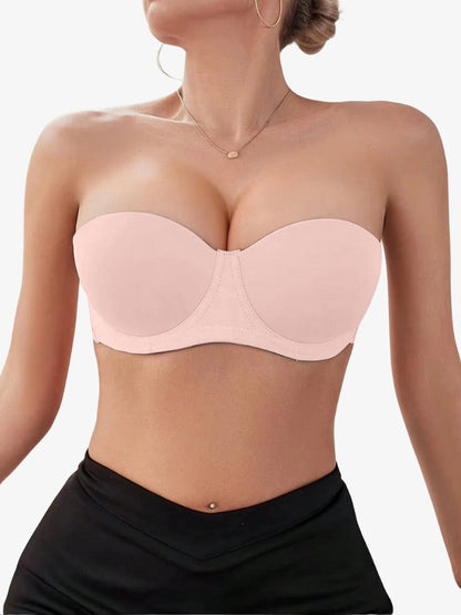 SilkenLift | Elegant Comfortable Strapless Push-up Bra 7