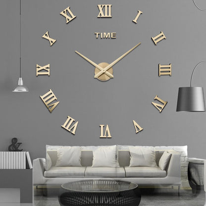 Simple Scandinavian Wall Clock for Home Decor - Lusomart