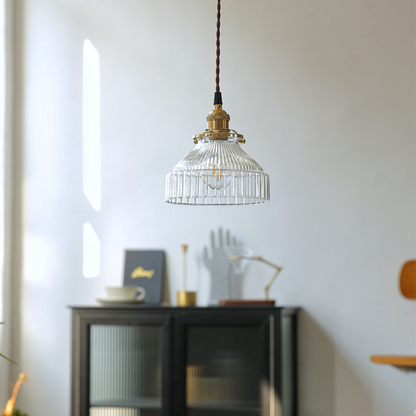 Silvessa | Elegant Vintage Copper Glass Kitchen Pendant Lighting 3