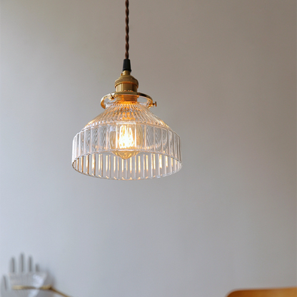 Silvessa | Elegant Vintage Copper Glass Kitchen Pendant Lighting 6