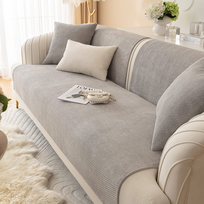 Easy Fit Slip Resistant Sofa Cover - Lusomart