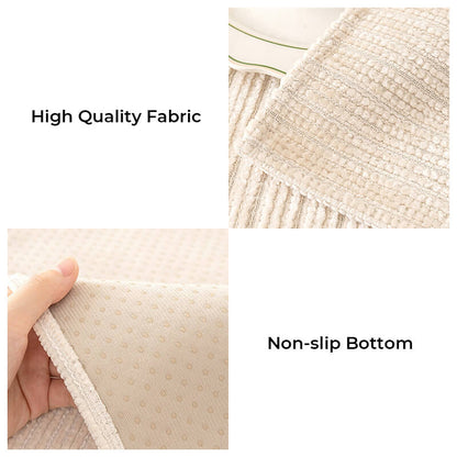 Durable Plain Chenille Pet-proof Sofa Slipcover