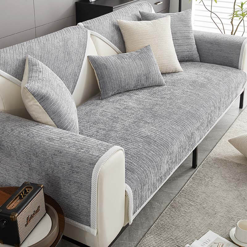 Pet Friendly Fleece Sofa Protector Slipcover