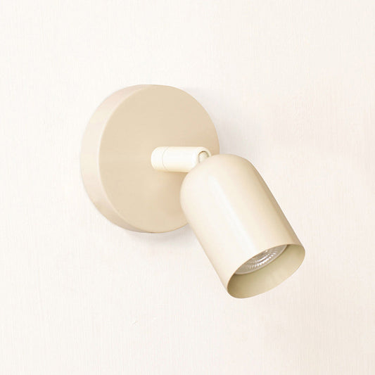 Elegant Brushed Metal Wall Light - Lusomart