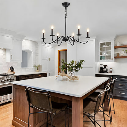 Simple Modern Iron Bedroom Pendant Lights 5