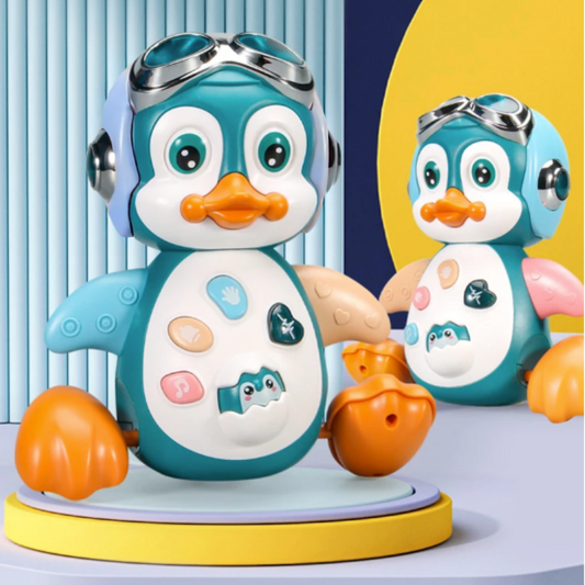 Fun Musical Penguin Figure - Lusomart