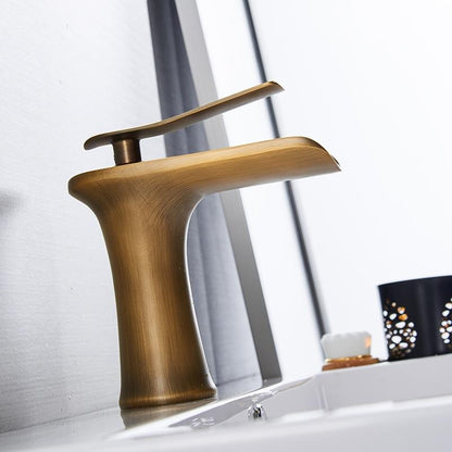Luxury Chrome Dual Handle Sink Faucet