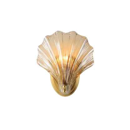 Natural Seashell Wall Light with Unique Design - Lusomart