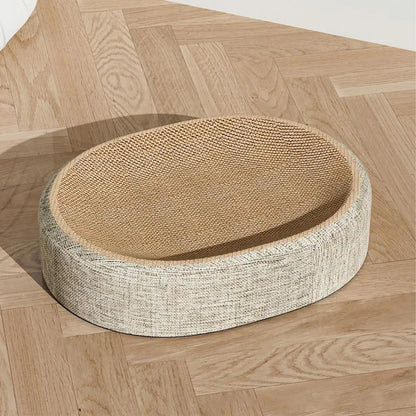 Comfy Sturdy Cat Scratcher Lounge Bed - Lusomart