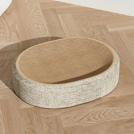 Comfy Sturdy Cat Scratcher Lounge Bed - Lusomart