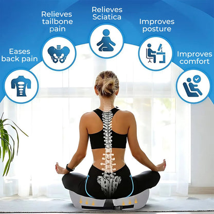 Comfortable Orthopedic Foam Chair Cushion for Back Support