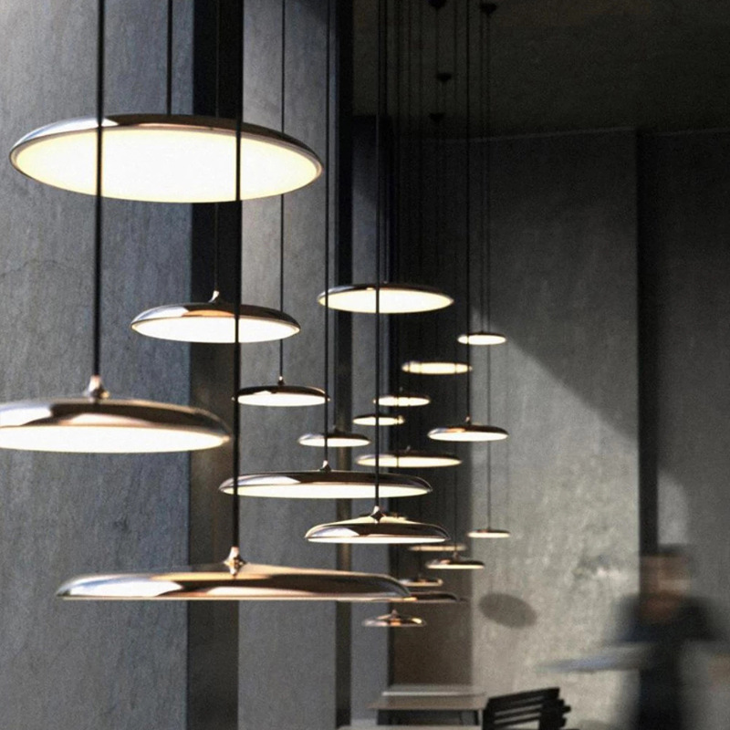 Simple Industrial Steel Pendant Lamp