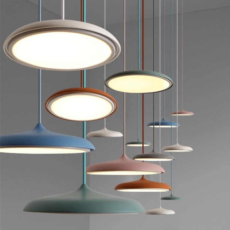 Simple Industrial Steel Pendant Lamp