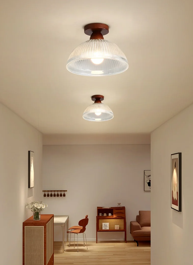 Rustic Wooden Pendant Light Fixture