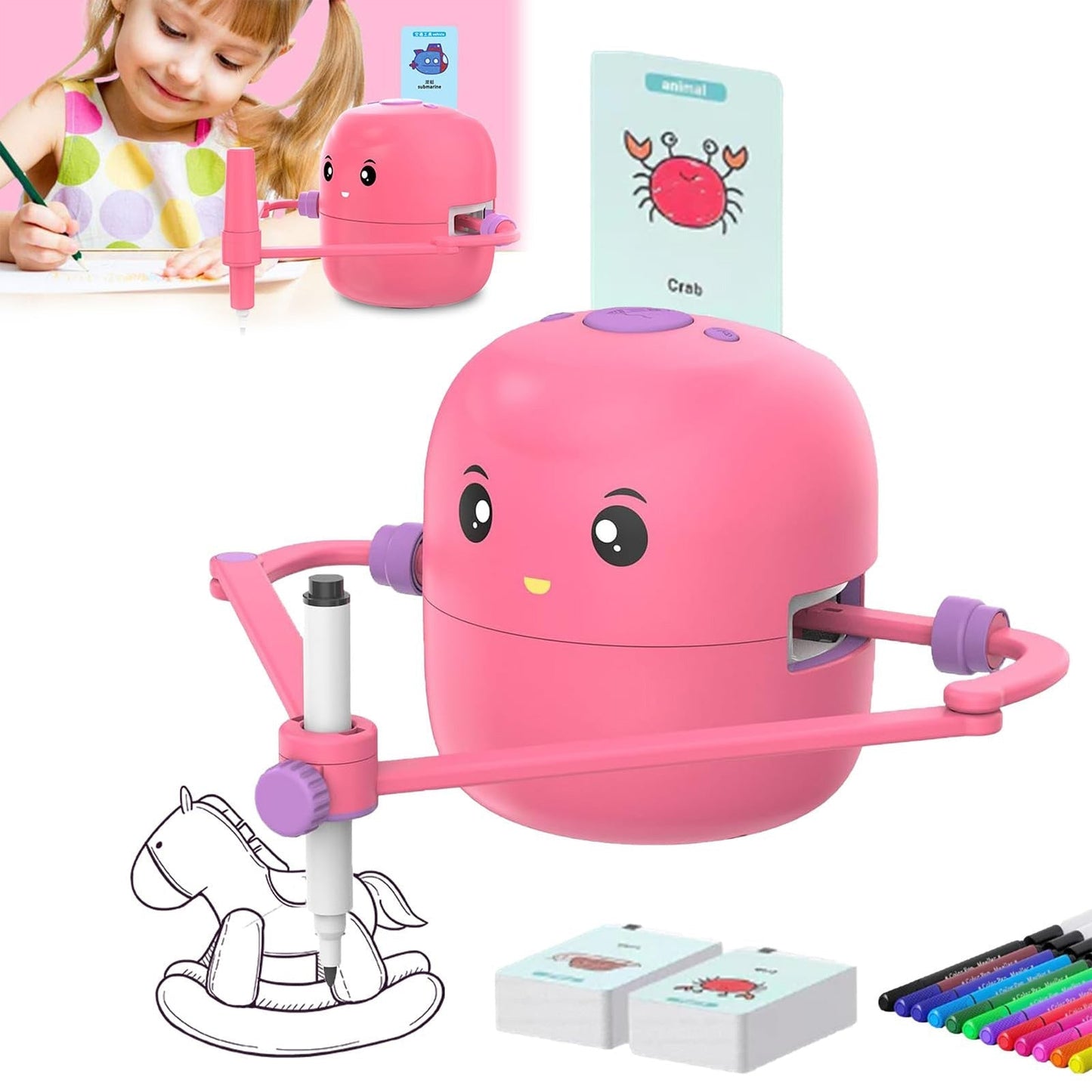 SketchMate™ – Interactive Drawing Robot – Educational Creative Toy 7