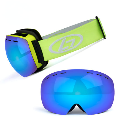 Snowboard Goggles Frameless Swap Lens Over Glasses Winter