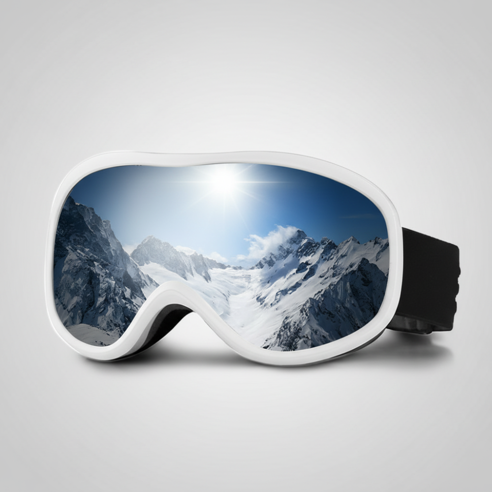 Clear Vision Ski Snowboard Goggles Anti Fog UV Protection - Lusomart