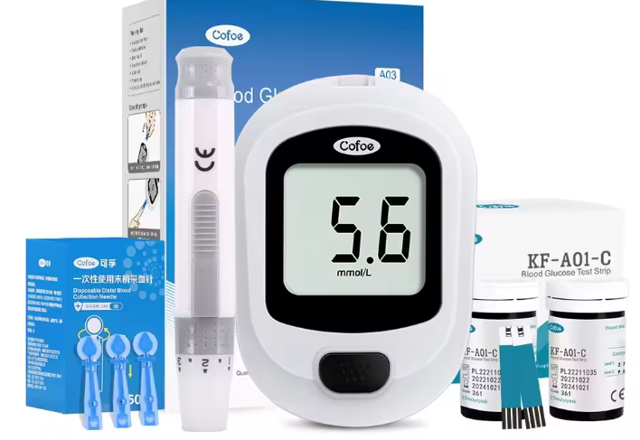 Accurate Home Blood Sugar Test Meter Kit with Strips