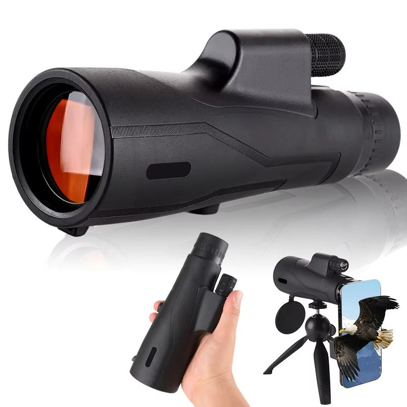 Portable HD Travel Telescope with Clear Zoom Lens - Lusomart