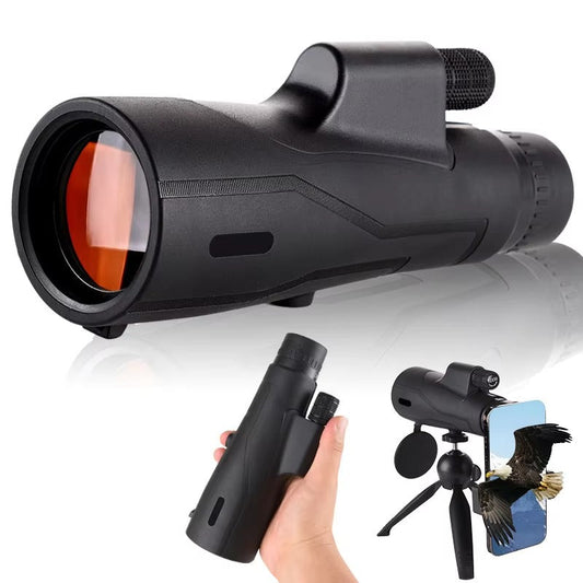 Portable HD Travel Telescope with Clear Zoom Lens - Lusomart