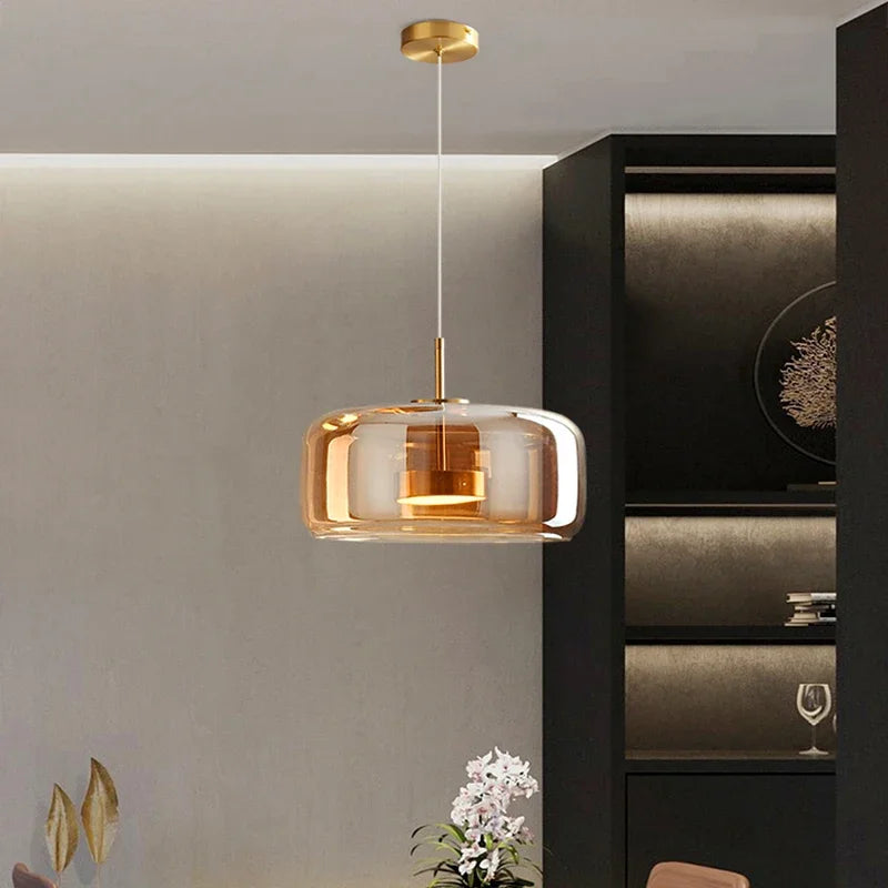 Luxury Glass Pendant Lighting Fixture