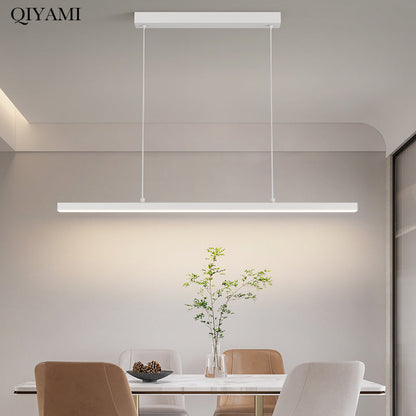 Modern Linear Island Pendant Lighting Fixture