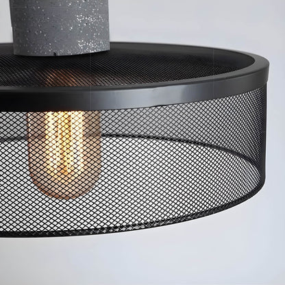 Commercial Grey Concrete LED Pendant