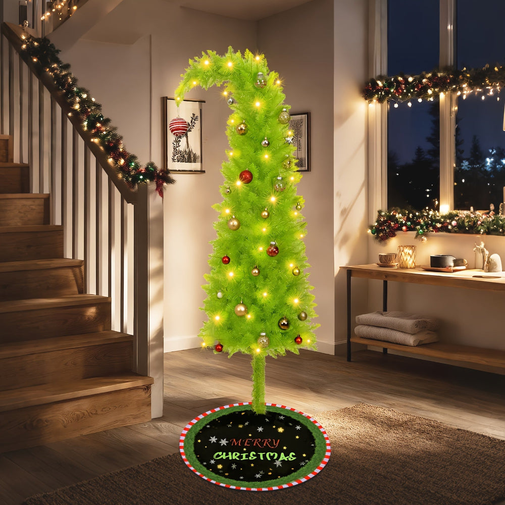 Slim Artificial Christmas Tree Floor Decoration All Season Use 4