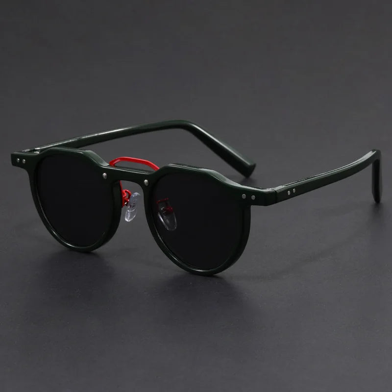 Classic Retro Round Polarized Shades UV Protection