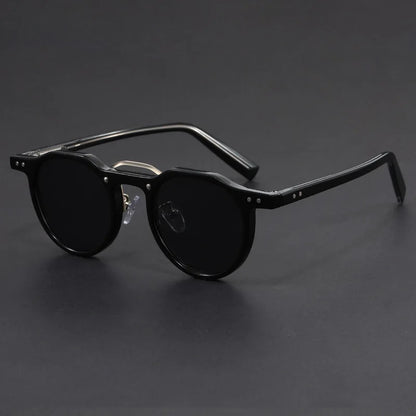 Classic Retro Round Polarized Shades UV Protection
